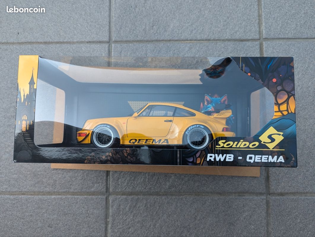 Porsche Solido QEEMA RWB 1/18 - Modélisme