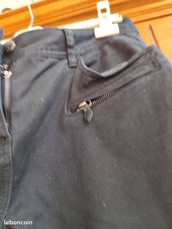 Pantalon femme hiver coton gratté skinny 40/42 Patrice Breal (image 10)