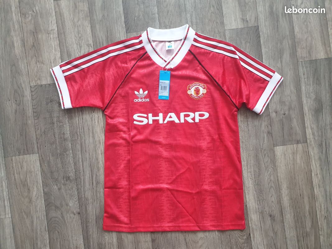 adidas Maillot Extérieur Manchester United 91 Blanc- JD Sports France