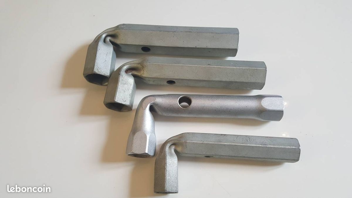 4 clés à pipe en tube eternum (image 1)