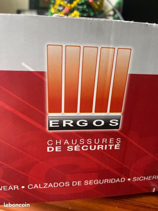 Chaussures de sécurité Ergos neuves (image 5)