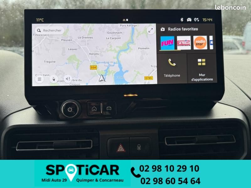 Citroen Berlingo Van XL 950kg BlueHDi 100 Pack Premium Connect / GPS / CAMERA / 3PL / 14908 HT (image 25)