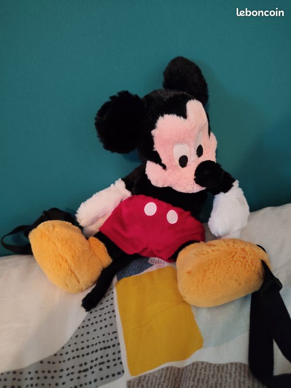 Sac à dos peluche Mickey (image 1)