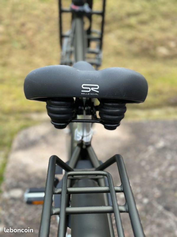 Vélo Hollandais Femme Cortina U4 Vert foncé (image 3)