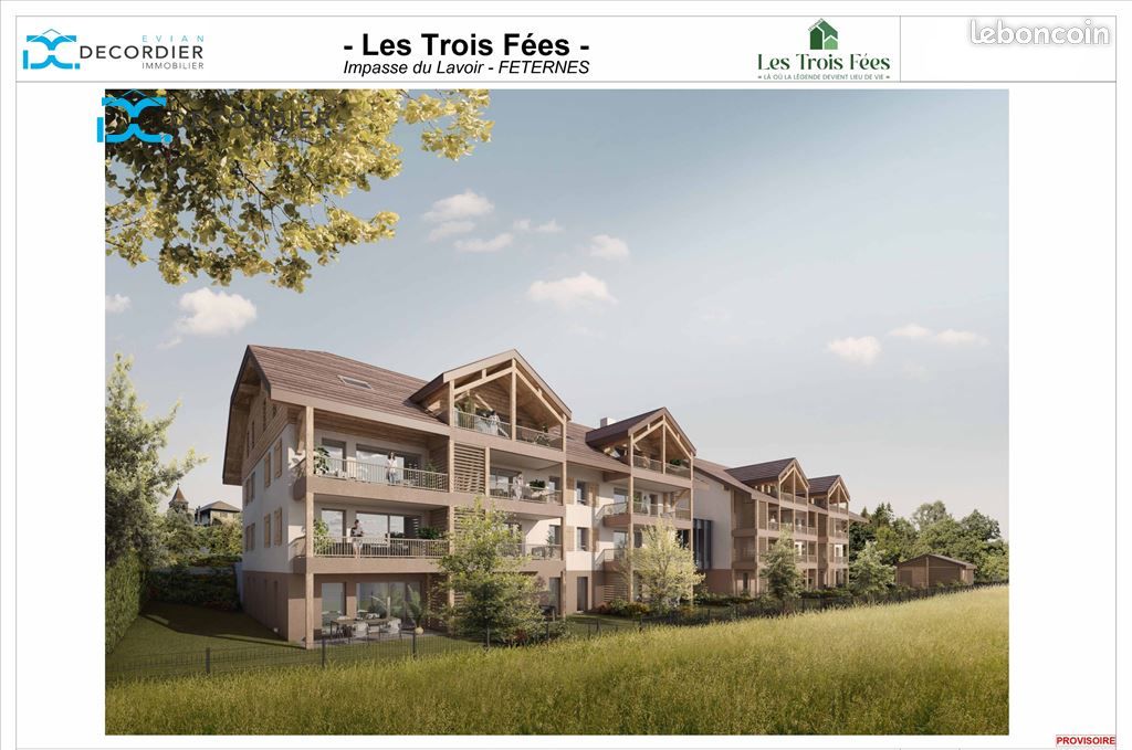 Appartement 2 pièces 41 m² · à Féternes · 41 m² · 209 000 €