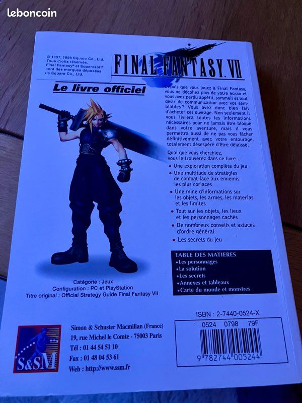Guide officiel Final Fantasy VII (image 4)