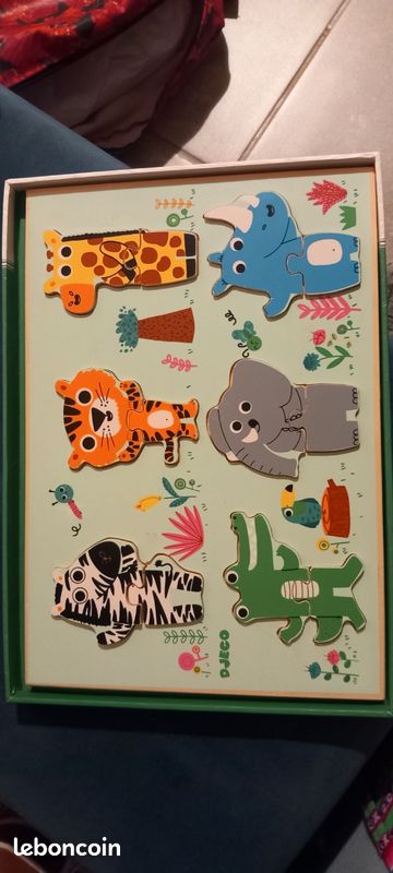 Puzzle Djeco Coucou croco (image 2)