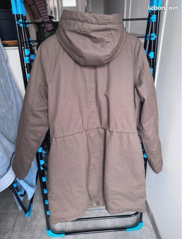 Manteau mi saison, kaki (image 2)