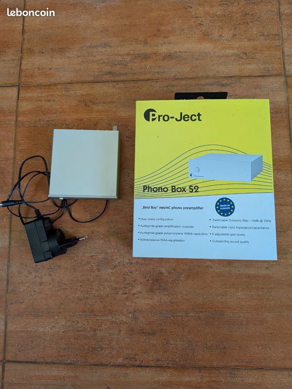 DAC Pro-Ject DAC Box RS2 – Noir – Quasi Neuf – 9 Mois De Garantie