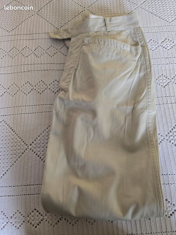 Pantalon beige clair (image 6)