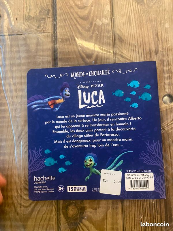 Livre Disney pixar luca (image 2)