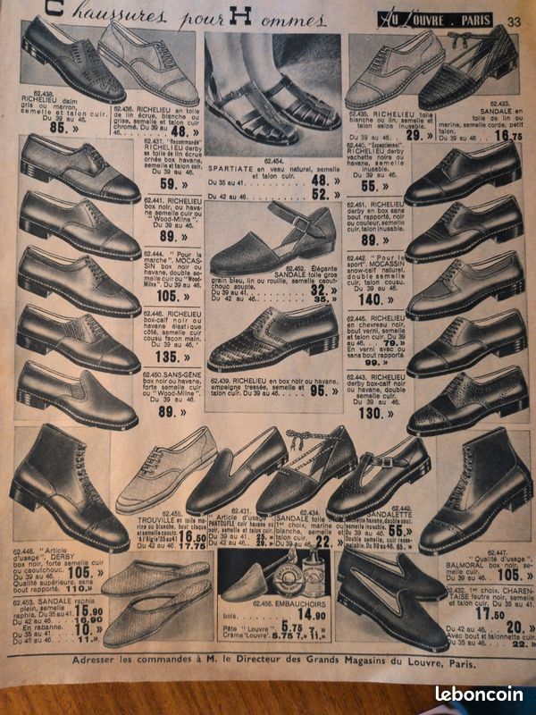Catalogue AU LOUVRE été 1939 WW2 (image 4)