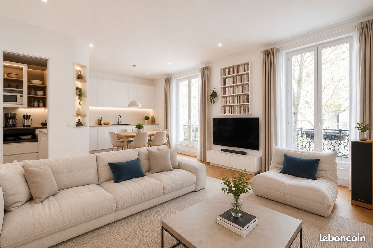Appartement 2 pièces 46 m² à Paris