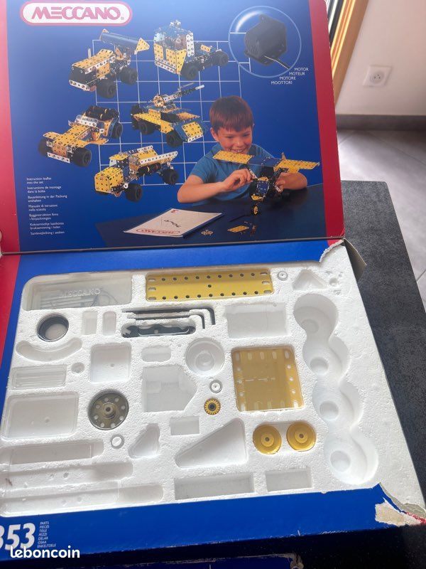 Boîte Meccano Erector N°2 (réf 030402 De 1991) - Cartonnage D'époque - Très Bon état