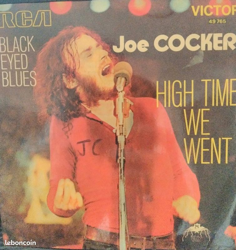 Vinyle 45 tours Oe Cocker black eyed blues (image 1)