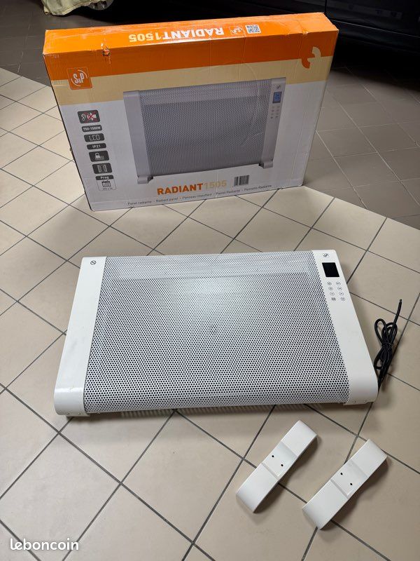 Radiateur électrique rayonnant S&P Radiant 1505 – 1500 W – Neuf (image 2)