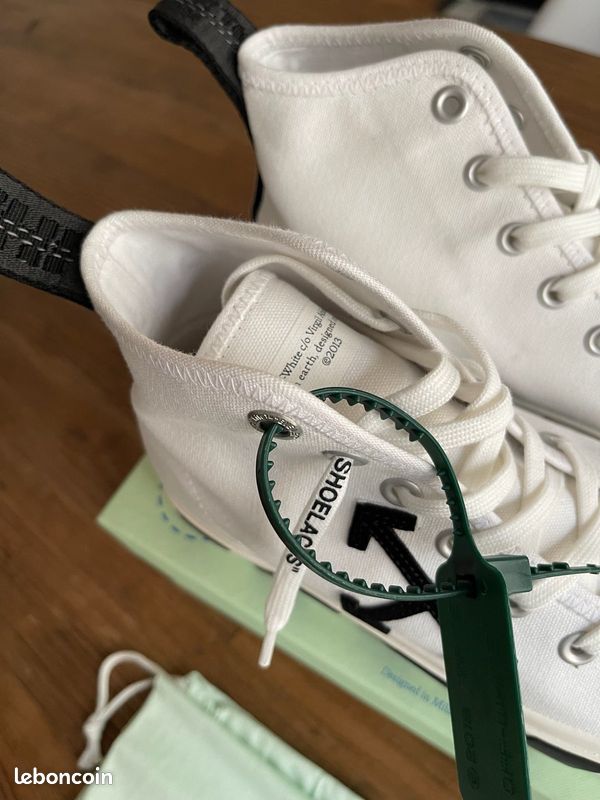 Baskets Off-White mi-montantes Vulcanized (image 4)