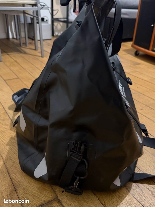 WILD HEART Sac De Voyage étanche PVC500D Double Fond Avec Corde Et Poche Interieure 40l 66l 100l Pour Kayak Camping Navigation De Plaisance Moto