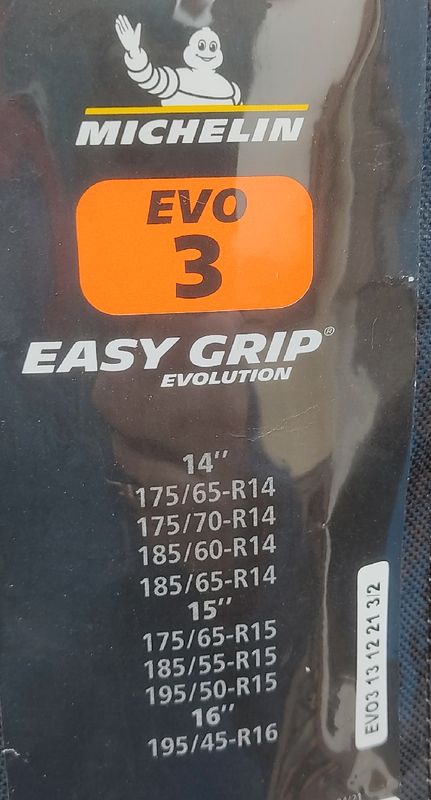 Chaussettes neige Michelin EVO3 - Équipement auto