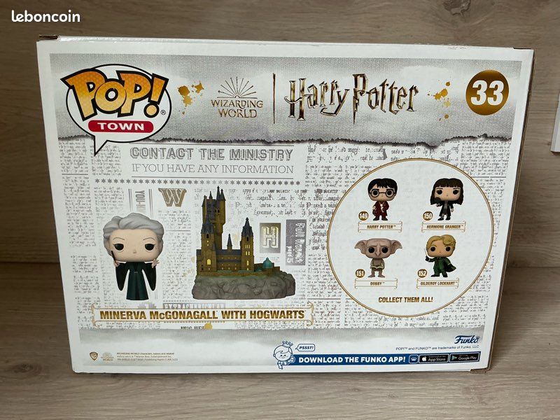 Figurine Funko Pop 33 Minerva McGonagall grande boîte neuve (image 4)