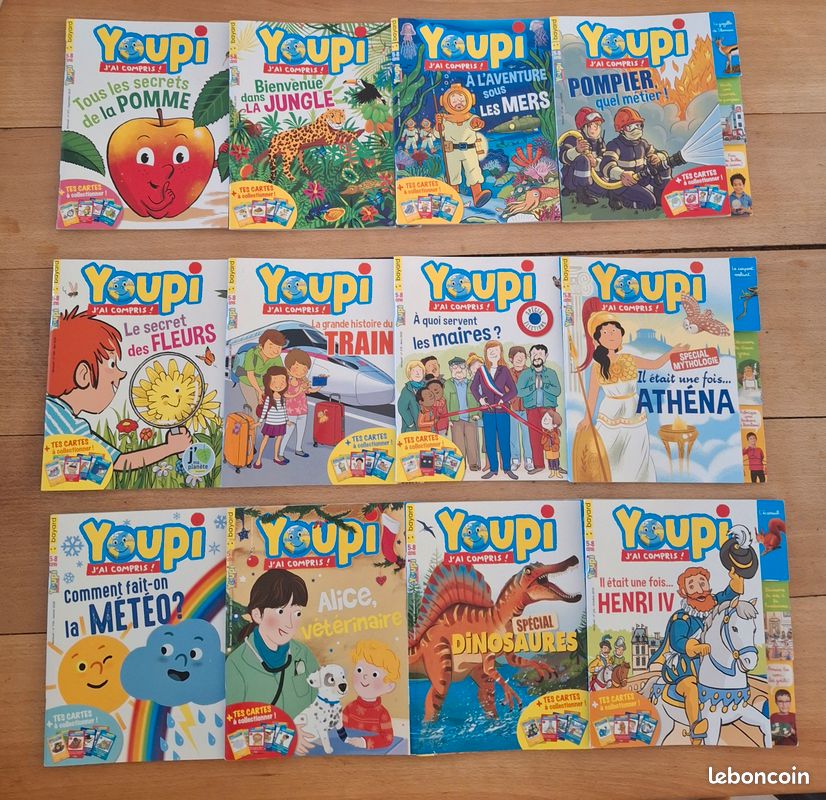 Lot Magazines jeunesse "Youpi, j'ai compris" (image 1)