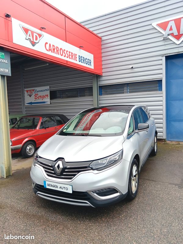 Renault Espace V 1.6 DCI 160CV Energy Zen EDC 6 / 7 places / Aide au stationnement avant et arrière avec caméra de recul/ Climatisation avant et arrière/ Radio Média R link2 (image 1)