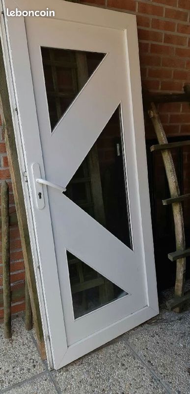 A vendre Porte d'entrée PVC et Verre (image 3)