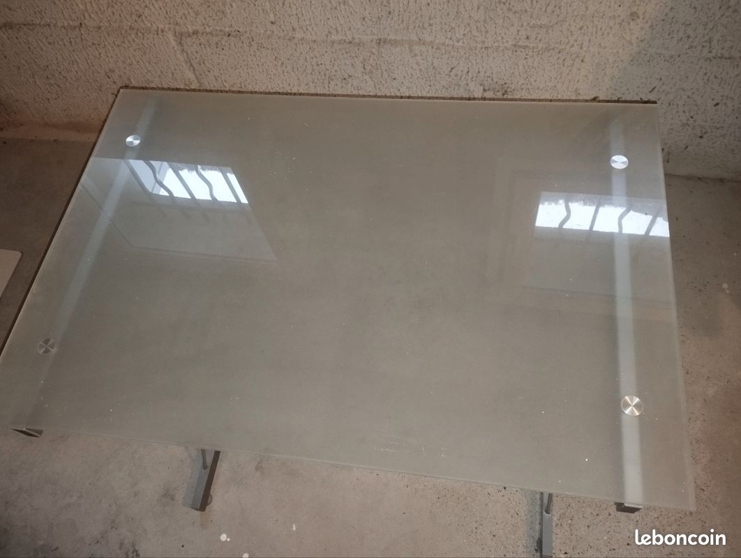 Bureau en verre (image 2)