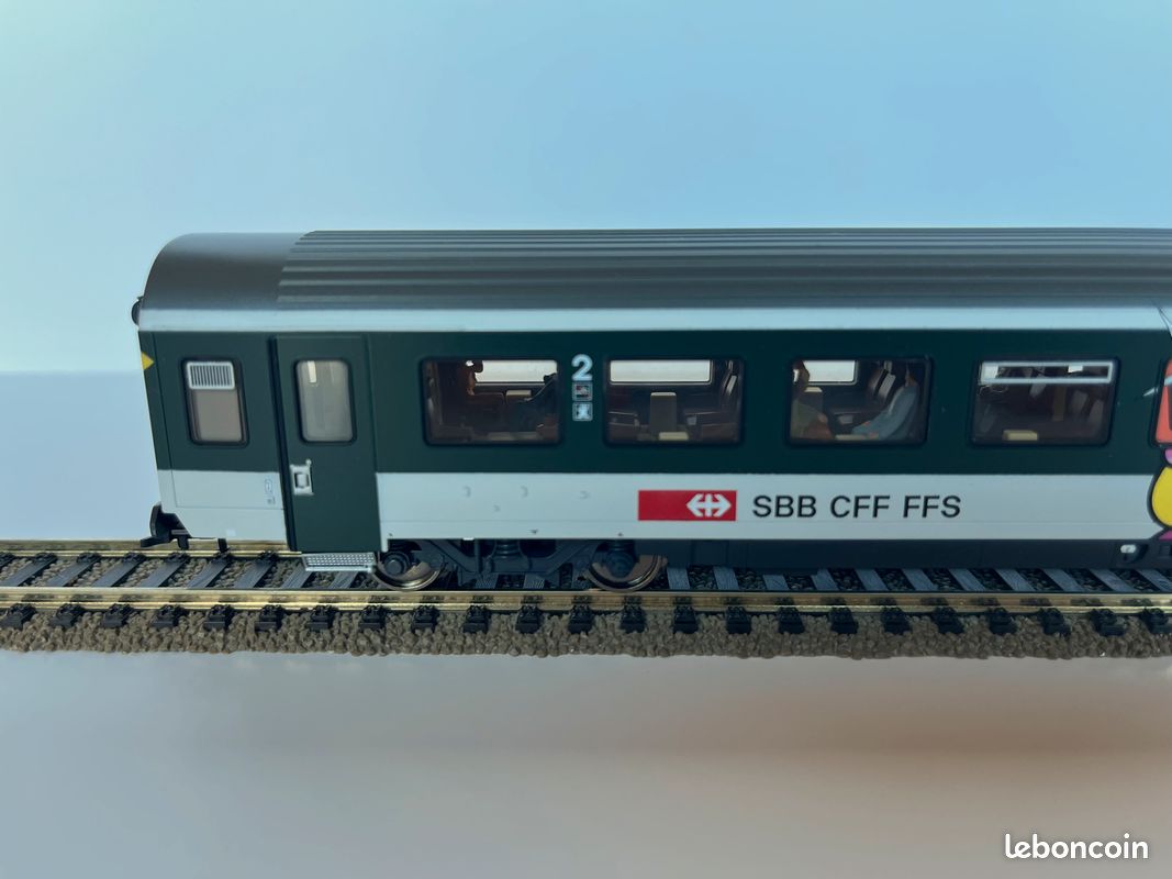 Roco H0 - 44200D/44564 - Wagon de passagers pour trains Roco H0 - 44200D/44564 - Wagon de passagers pour trains