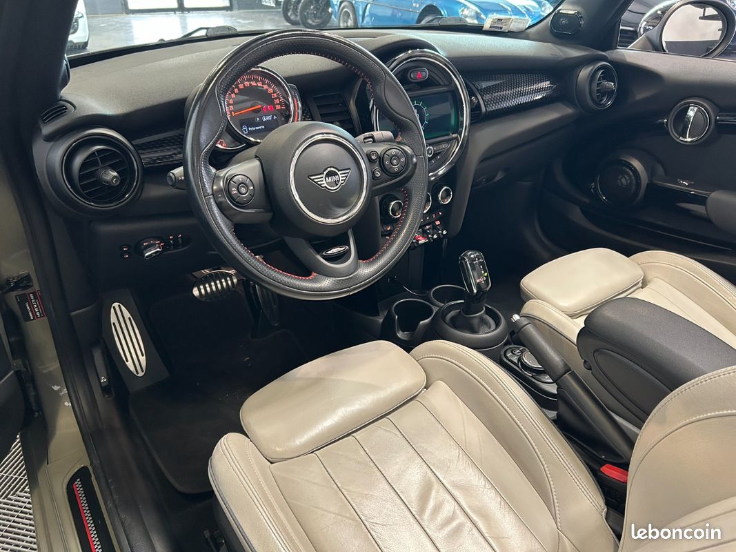 MINI CABRIOLET F57 LCI Cooper S 192 ch BVA7 Finition John Cooper Works - Harman Kardon, Sièges Chauffants (image 10)