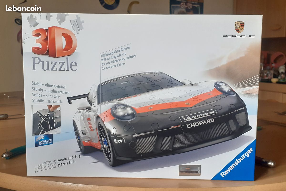 Puzzle 3D porche - état neuf - emballage d'origine (image 1)
