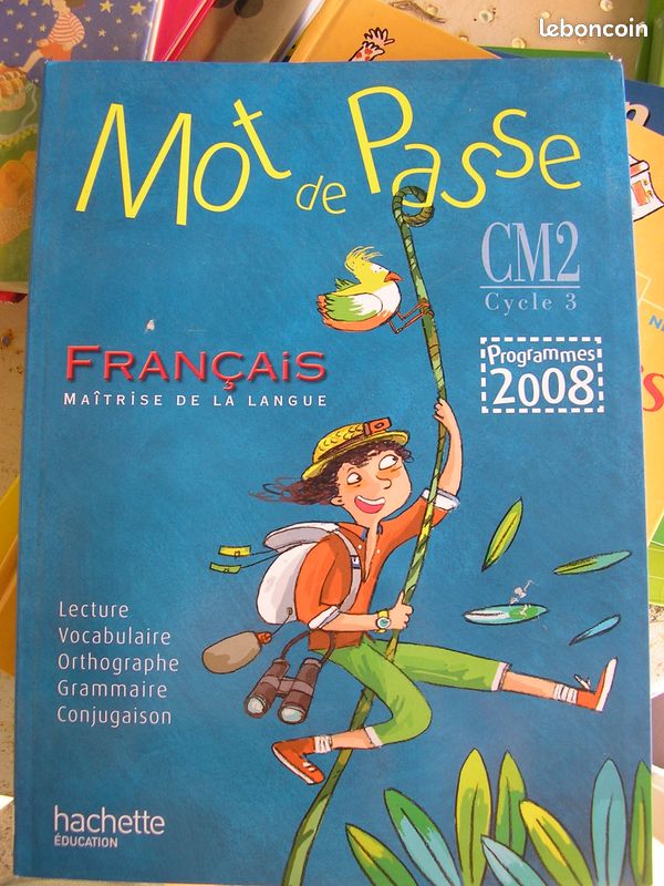 Mot de passe, français CM2 maîtrise de la langue , neuf (image 1)