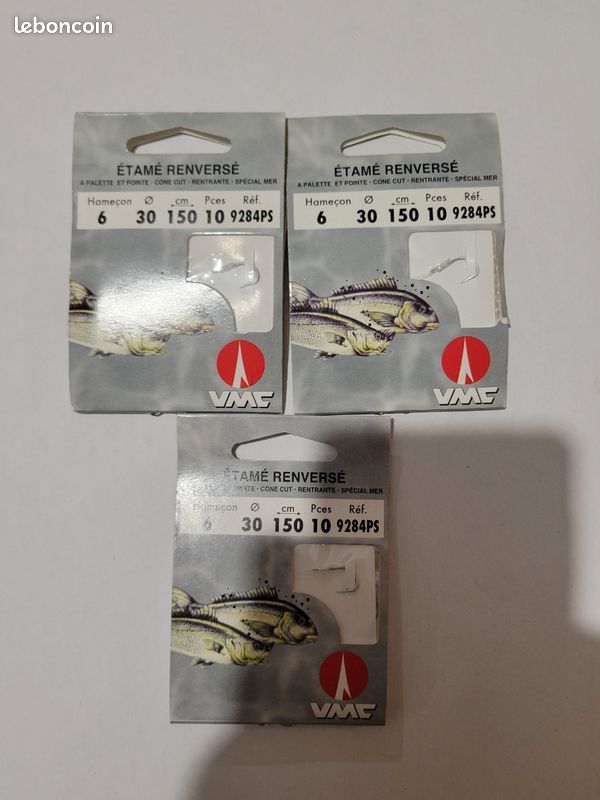 Lot de 5 hameçons Black Cat Claw Single Hook DG - gris - 7/0
