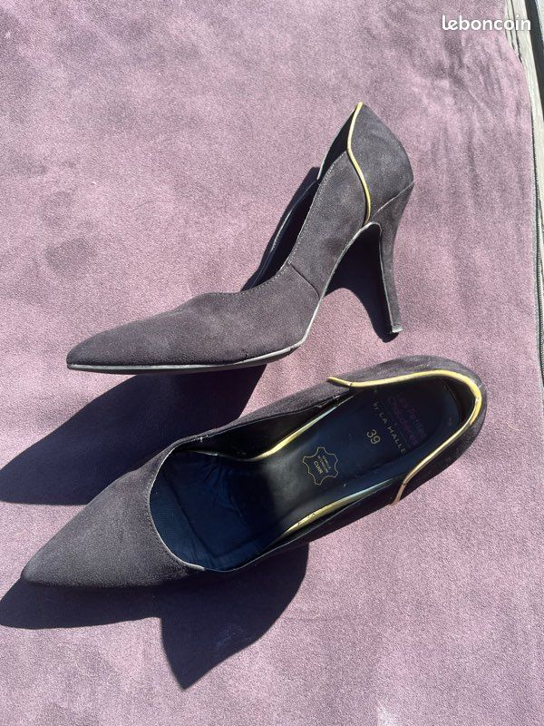 Escarpin noir taille 39 la halle Chaussures