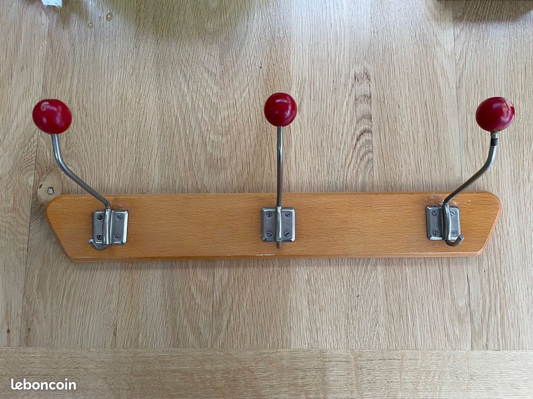 Porte Manteau Mural Bois: 97 Cm De Long Patères Portemanteaux, Grand