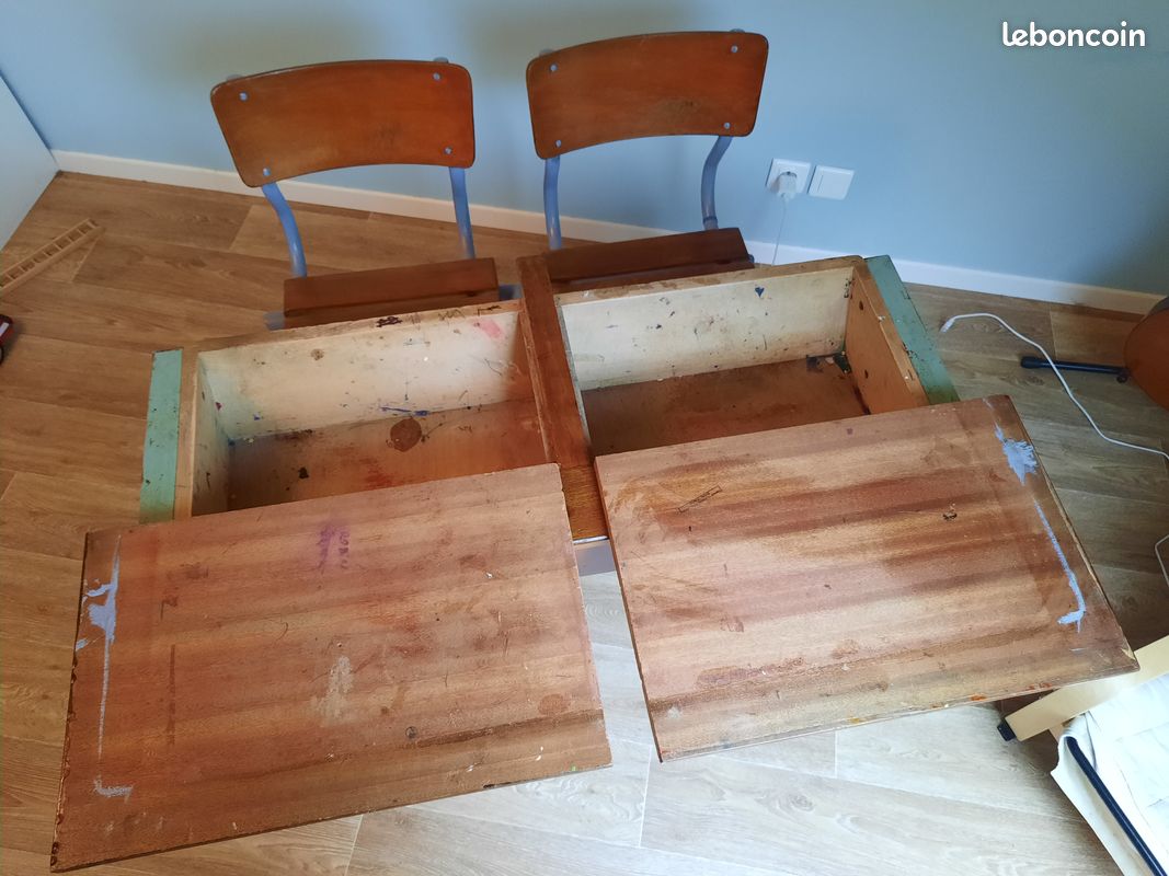 Bureau double écolier (image 6)