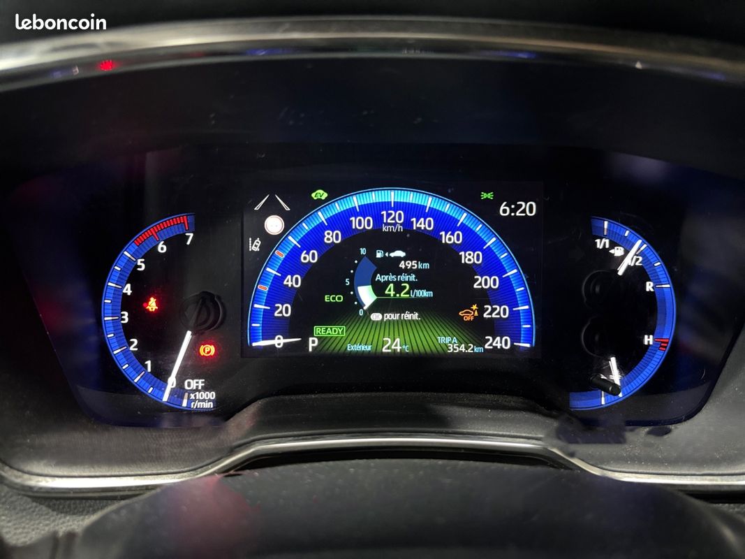 TOYOTA COROLLA 140H DESIGN 98Ch CARPLAY Garantie 12 mois 77400 kms (image 14)