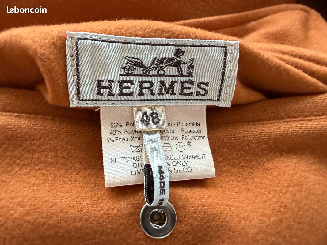 Parka Homme réversible Hermès taille 48 (image 11)