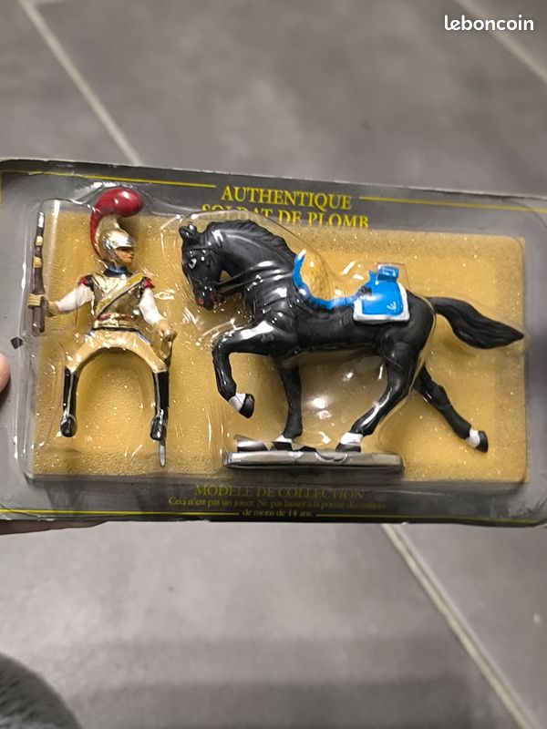Figurine STARLUX NAPOLEON DRAGON + CHEVAL DE DRAGON N°11 - Neuf, Collection Jouet