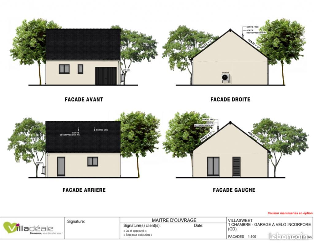 Maison 3 pièces 47 m² · à Entrammes · 47 m² · 136 305 €