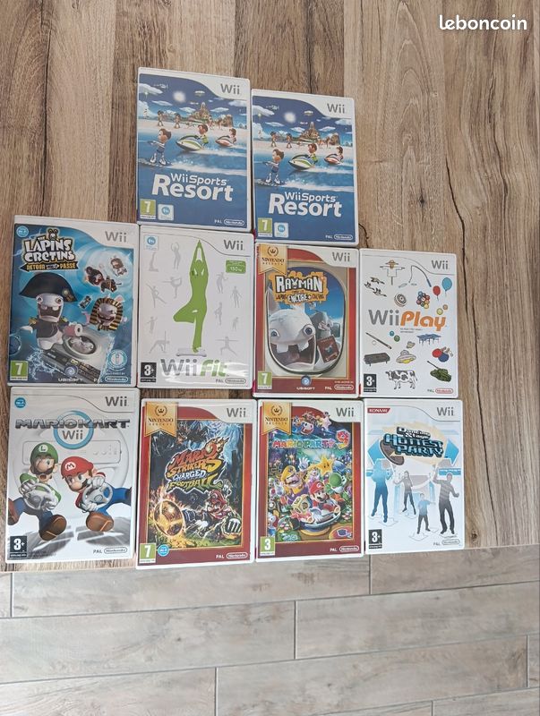 Lot de jeux wii (image 1)