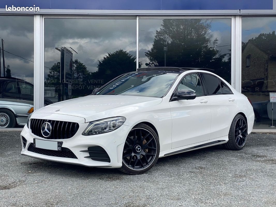 Mercedes CLASSE C 220D 194 ch / Toit ouvrant / Ambiance LED intérieur / Son Burmester / Sièges chauffants / Virtual Cockpit / Caméra 360° (image 3)