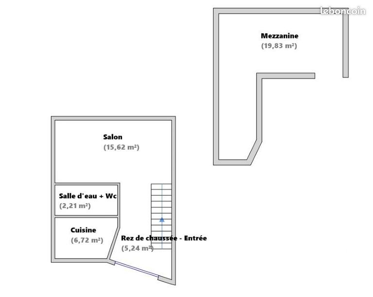 Appartement a louer aubagne - 2 pièce(s) - 49 m2 - Surfyn