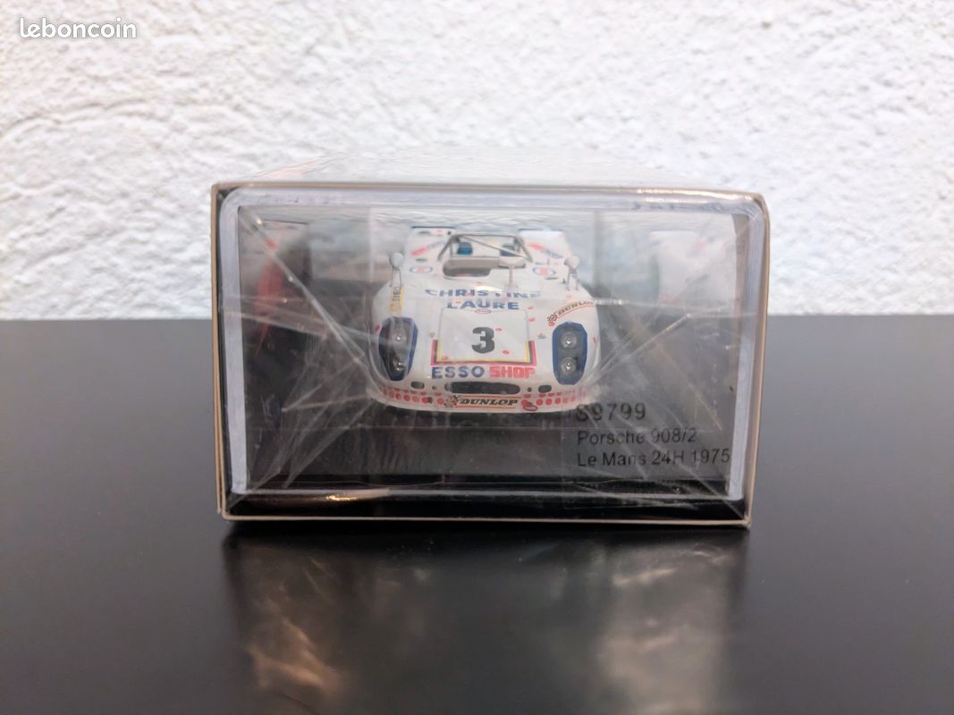 Miniature Spark 1/43 – Porsche 911 RS 3.0 N°77 Le Mans 1975 (T. Sabine)