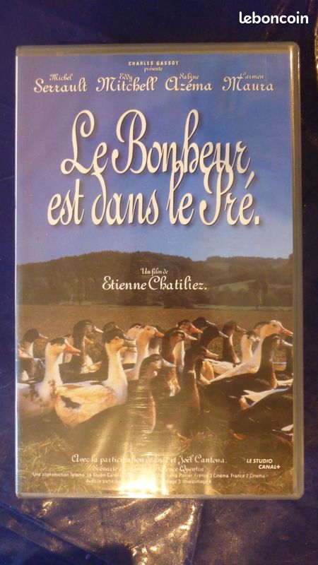 Film VHS Le BONHEUR EST DANS LE PRE (image 1)