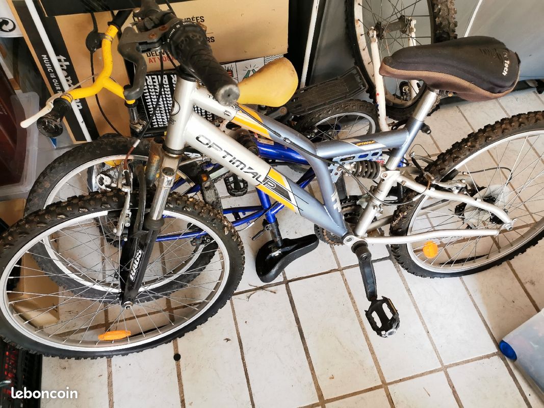 Lot de 3 vélos enfant ado (image 1)