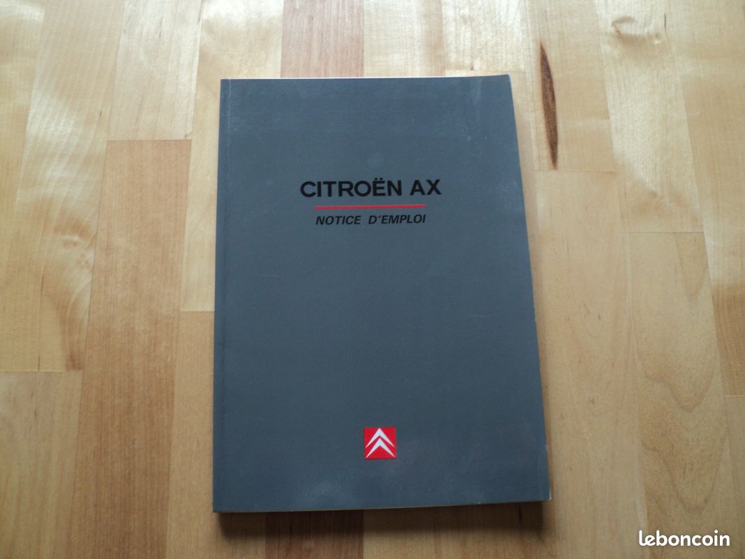 Citroën AX - Notice d'emploi (image 1)