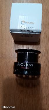 Moulinet De Pêche Guru A-Class 5000 - Distance Frein Avant - Pour Eau Douce