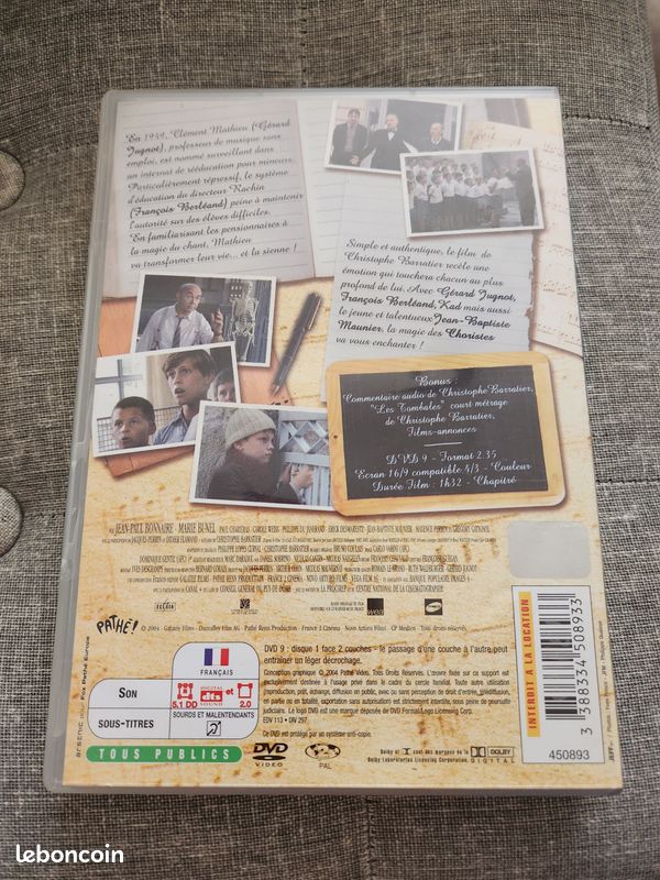 Dvd les choristes très bon état (image 2)