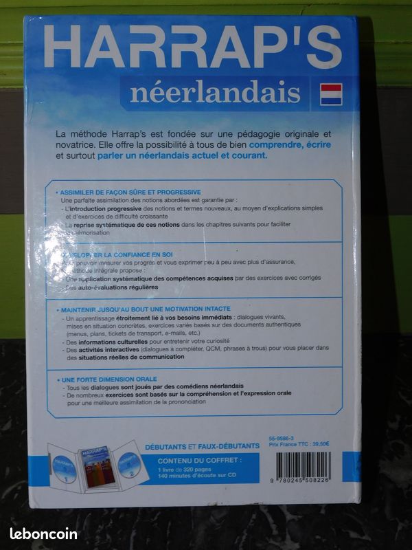 Harrap's néerlandais méthode intégrale livre + 2 cd audio + dictionnaire le robert & van dale (image 4)